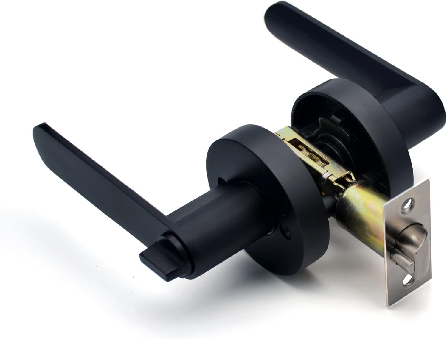 東洋プライウッド鍵付きレバーハンドル(ドアノブ)12型(DG12C)